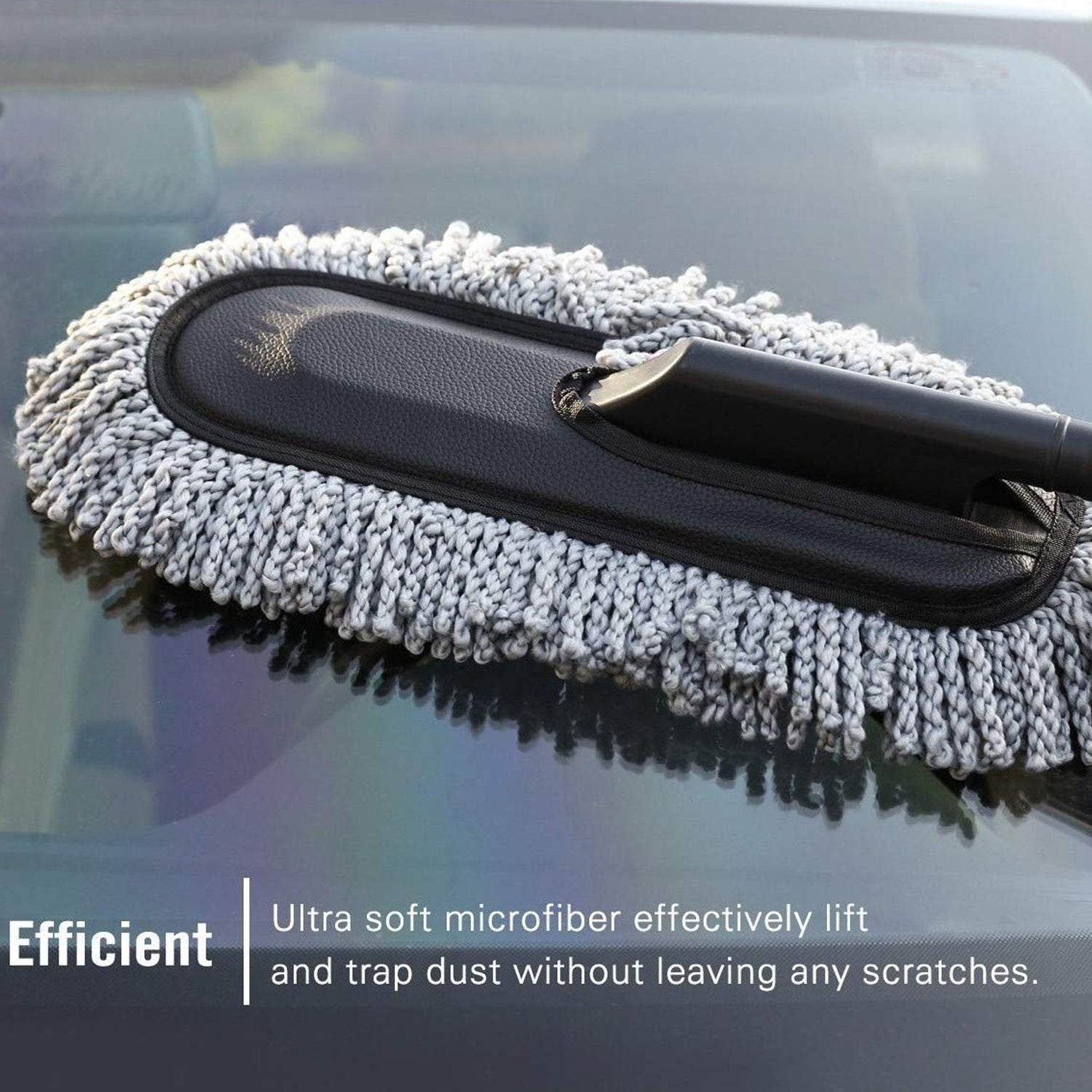 4749 Car Duster, Long Retractable/Soft/Non-Slip/Handle Multipurpose Microfiber Wash Brush Vehicle Interior and Exterior Cleaning Kit with for Car, Boats or Home DeoDap 4749 Car Duster, Long Retractable/Soft/Non-Slip/Handle Multipurpose Microfiber Wash Brush Vehicle Interior and Exterior Cleaning Kit with for Car, Boats or Home DeoDap